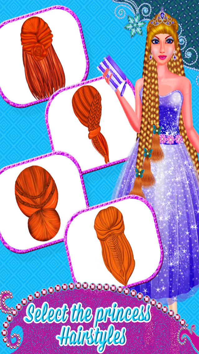 Fashion Queen Hairstyles Salon Games For Kids App For Iphone
