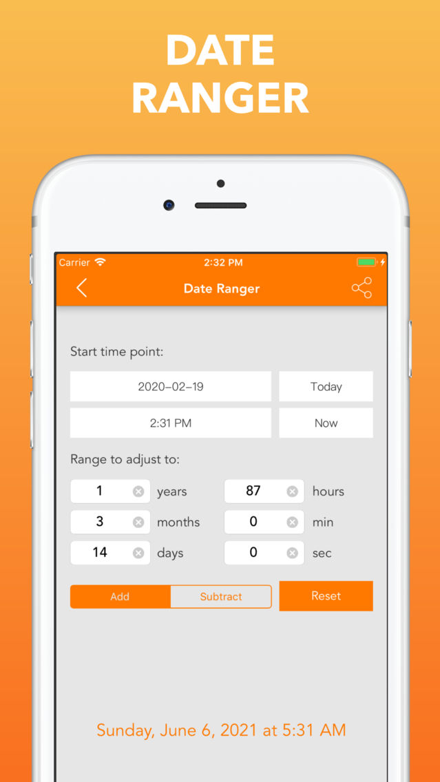 Time And Date Calculator App