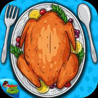 Turkey - Thanksgiving Baby Chef Girls & Teens