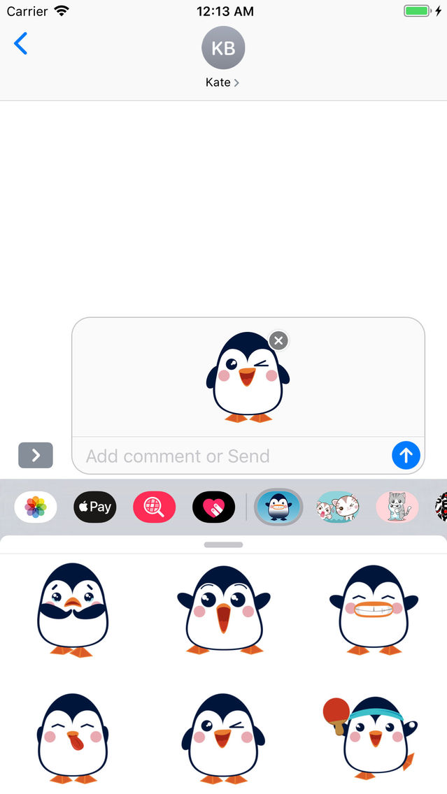 Cute Pingu Kawaii Stickers App For Iphone Free Download Cute Pingu Kawaii Stickers For Iphone Ipad At Apppure