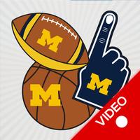Michigan Wolverines Animated Selfie Stickers