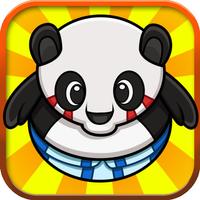 Tiny Sumo Panda : Ninja bear Royal whipeout tap fighting games for Iphone, Ipad & Ipod touch