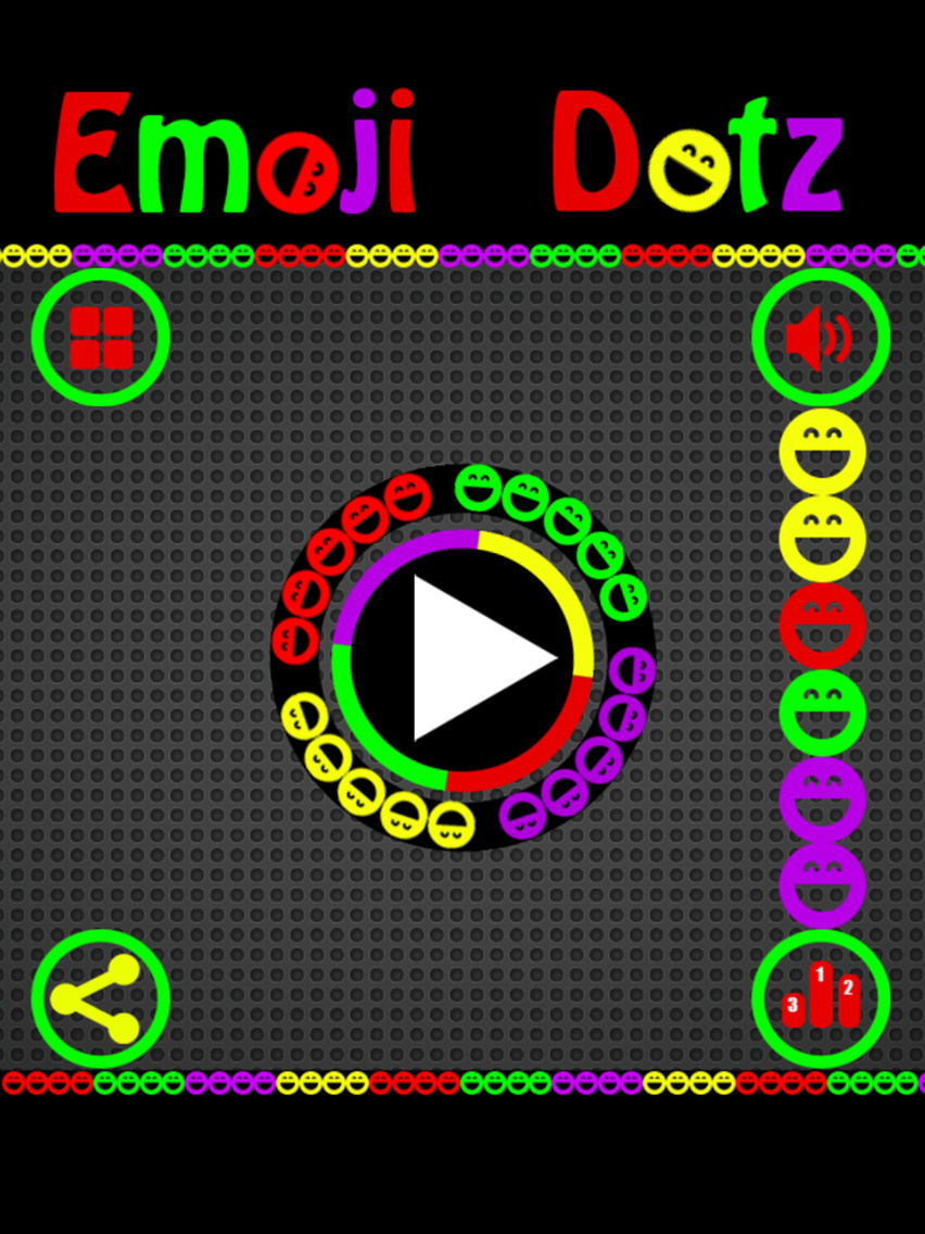 Emoji Dotz Flappy a color emoji switch on risky road! App for iPhone Free Download Emoji