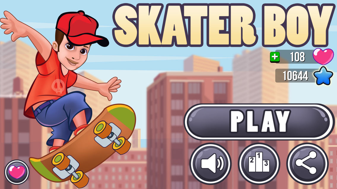 Skater Boy Fun Skating Game App For Iphone Free Download Skater Boy Fun Skating Game For Ipad Iphone At Apppure