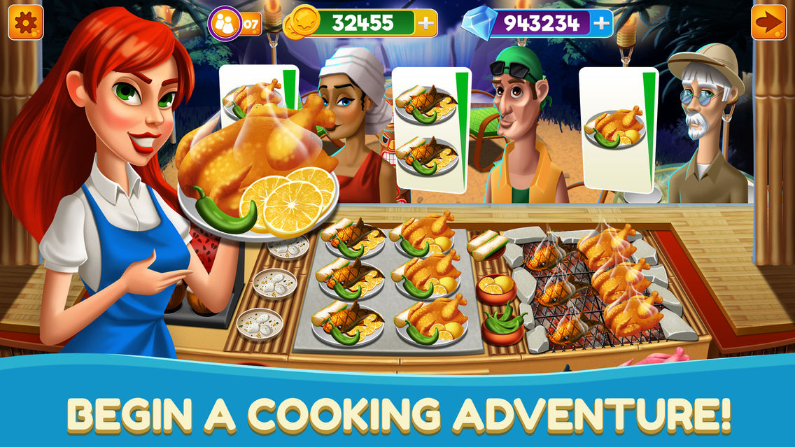 Chef Fever New Cooking Game App for iPhone Free Download Chef Fever