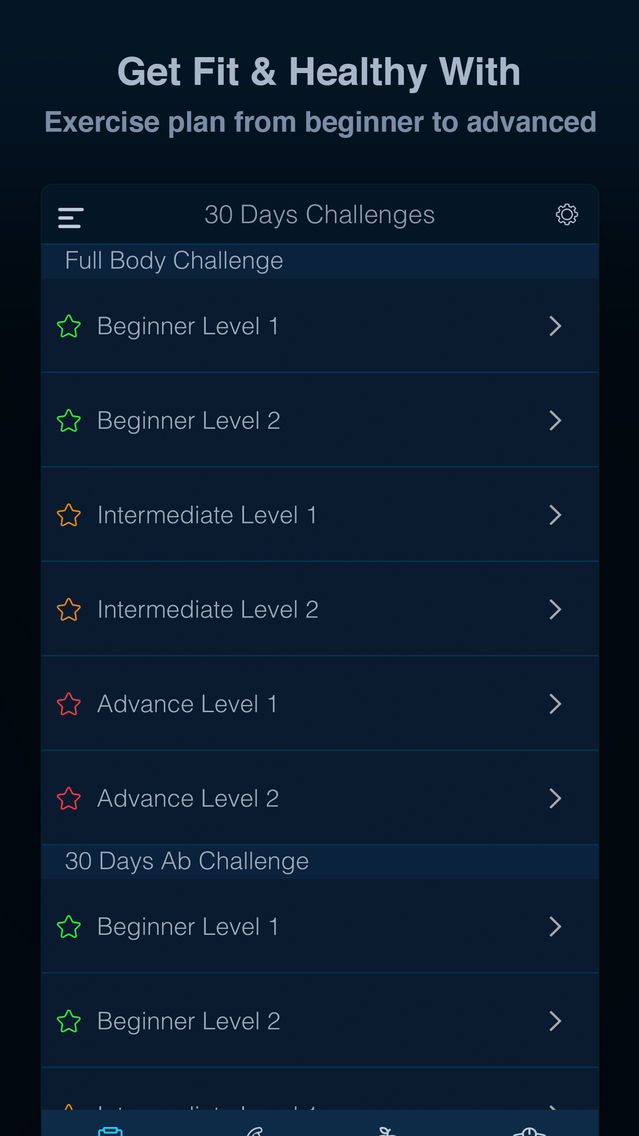 30 Day Fitness Challenge Fit30 App For Iphone Free