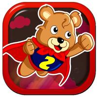 A Baby Bear SuperHero Flying Game