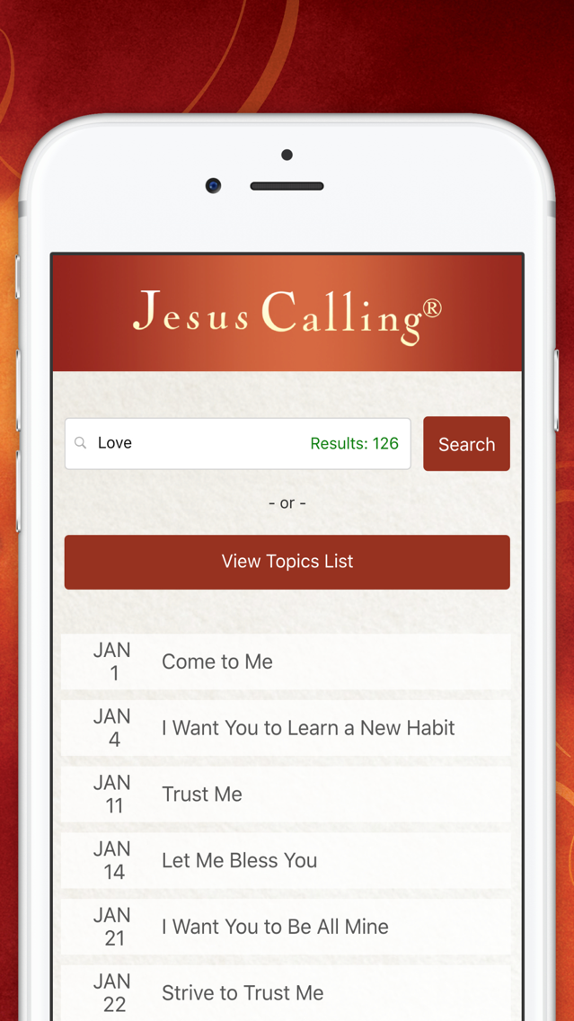 Jesus Calling Devotional App for iPhone - Free Download ...