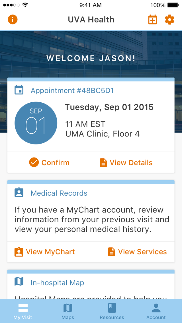 UVA Health App for iPhone - Free Download UVA Health for ...