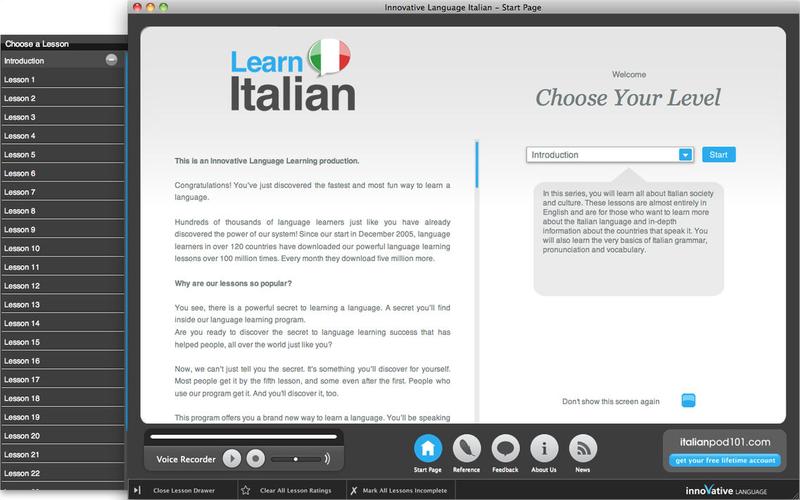 Learn Italian Introduction (Lessons 126) App for iPhone Free
