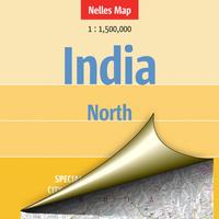 India: North. Tourist map.