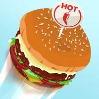 Sky High Burger Bounce: Fast Food Jump Pro