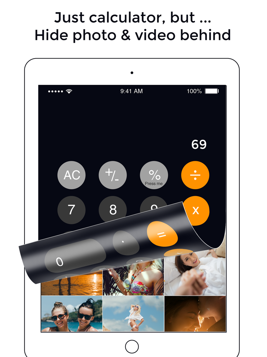 fake calculator app with built-in video downloader