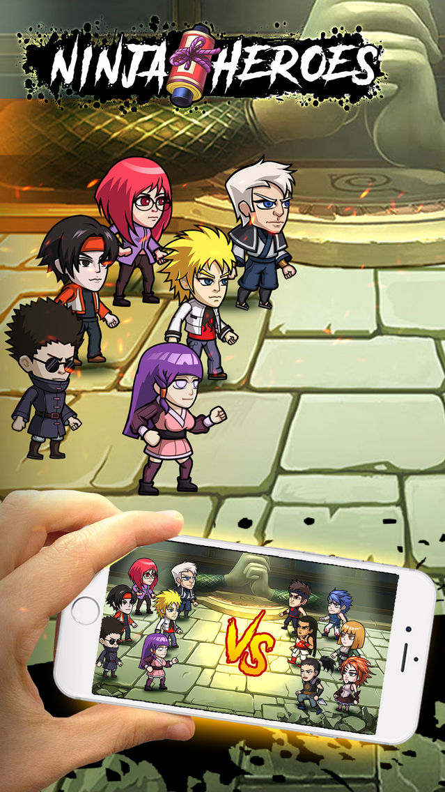 ninja heroes ios