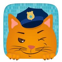 Kids and Toddlers Toy Car - Police Patrol Game for curious little drivers boys and girls with interactive town racers