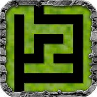 Pixel Maze Escape - Find keys to unlock doors and avoid dead end paths - Pixelated version