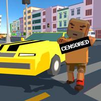 Pixel City: Crime Car Theft Race 3D