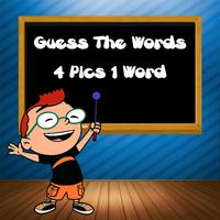 Guess The Words, Pic To Words - 4 Pics 1 Word