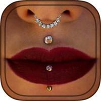 Girls Piercing-Virtual Pierced Designs Photo Booth