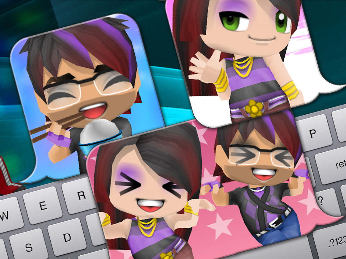3d Avatar Creator Buddypoke Emoji And Pictures App For Iphone