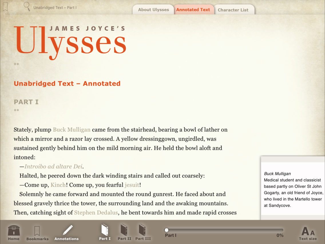 Joyces Ulysses A Guide App For Iphone Free Download - 