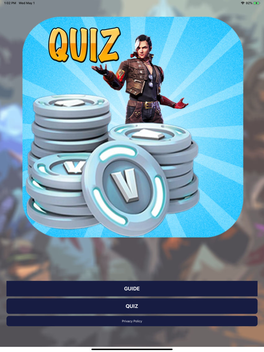 Quiz For Vbucks fortnite App for iPhone - Free Download Quiz For ... - 