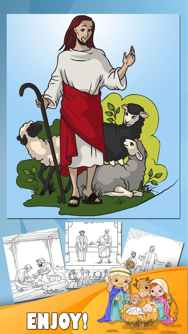 9700 Bible Coloring Pages App Pictures