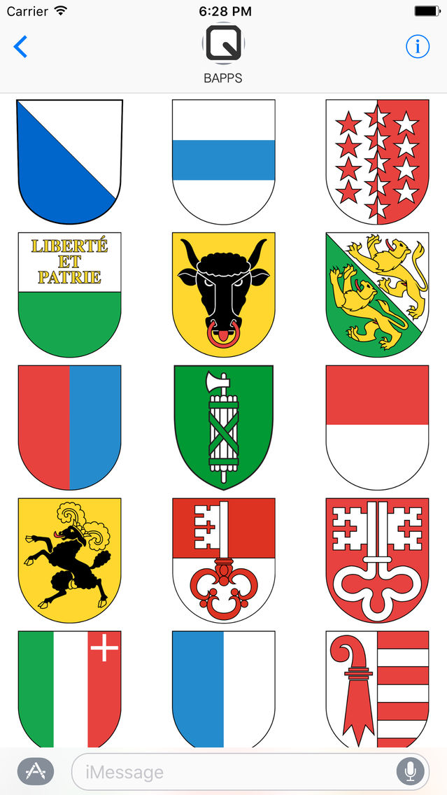 Schweiz Wappen / Geniale Geschenke Nuschi Bestickt Mit Schweizer Wappen
