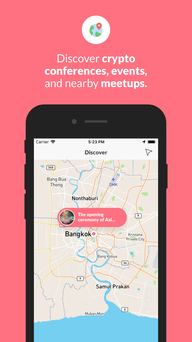 crypto social app