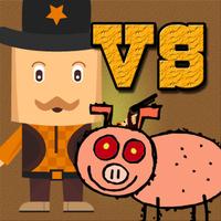 Cowboys VS Zombie Pigs