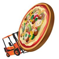 Pizza Delivery - The crazy truck fastfood deliver
