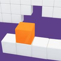 Fill the hole - Roll the cube to the left or right
