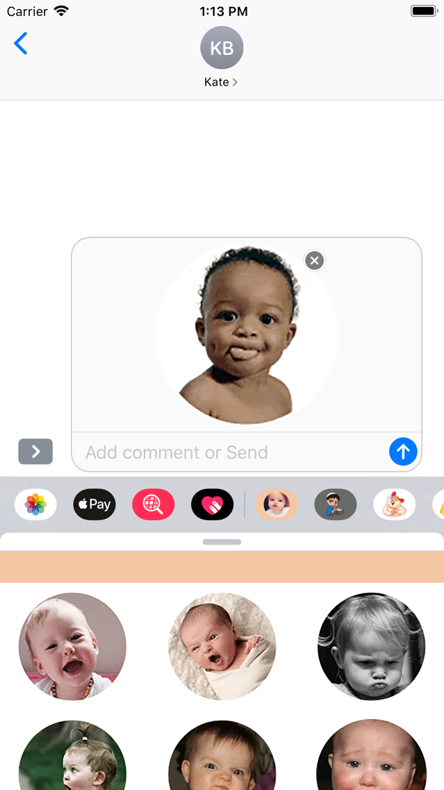 Cute Babies Stickers App For Iphone Free Download Cute Babies Stickers For Iphone Ipad At Apppure