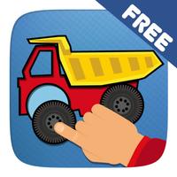 Car Puzzle Game for Toddlers, Kids and Baby Boys – free educational app with trucks and construction vehicles