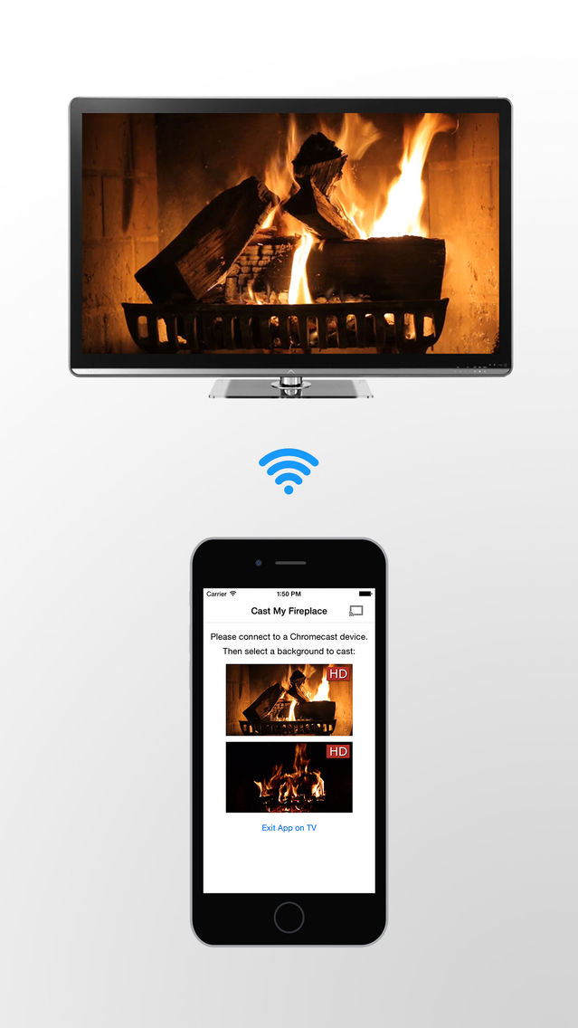 Fireplace For Chromecast App For Iphone Free Download Fireplace