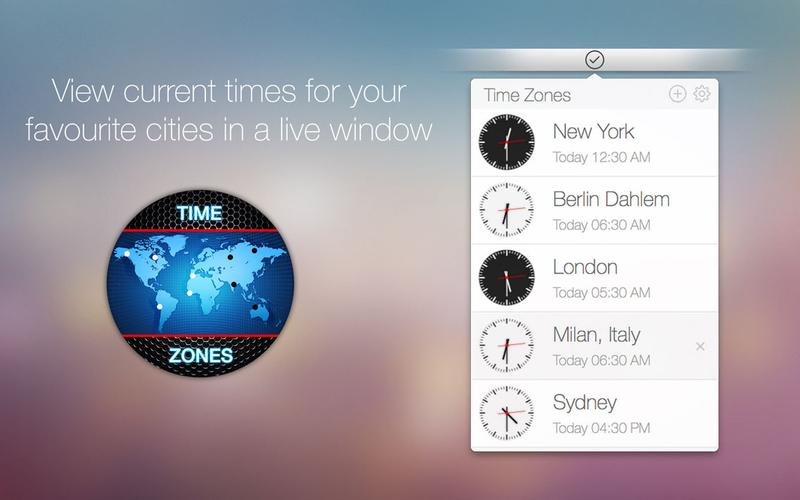 Time Zones App for iPhone - Free Download Time Zones for iPhone at AppPure