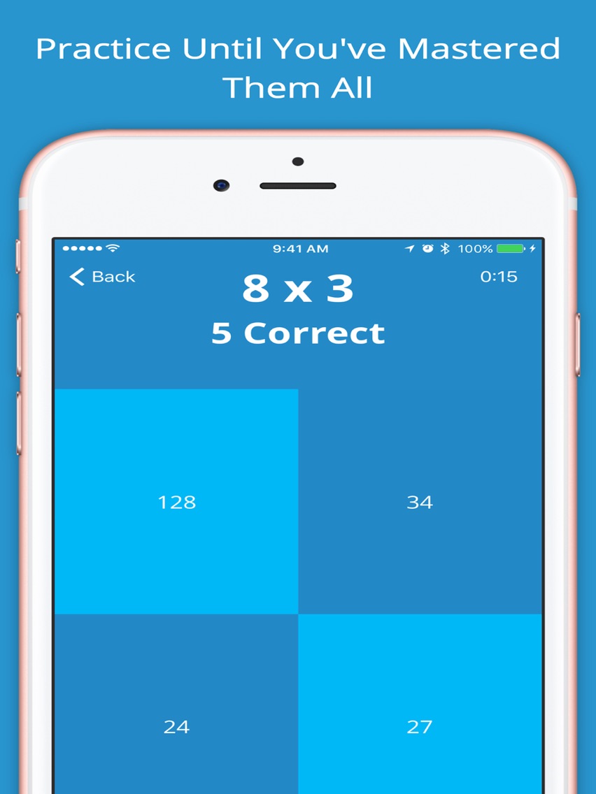 Multiplication Tables Learn Times Tables! App for iPhone Free