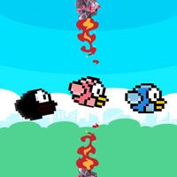 Flappy 3 Players Colorful