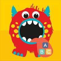 Monster Alphabet - spot the difference kids game where you have to find one monster and teach alphabet