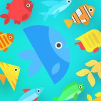 Go Merge Fish! Terrarium Game