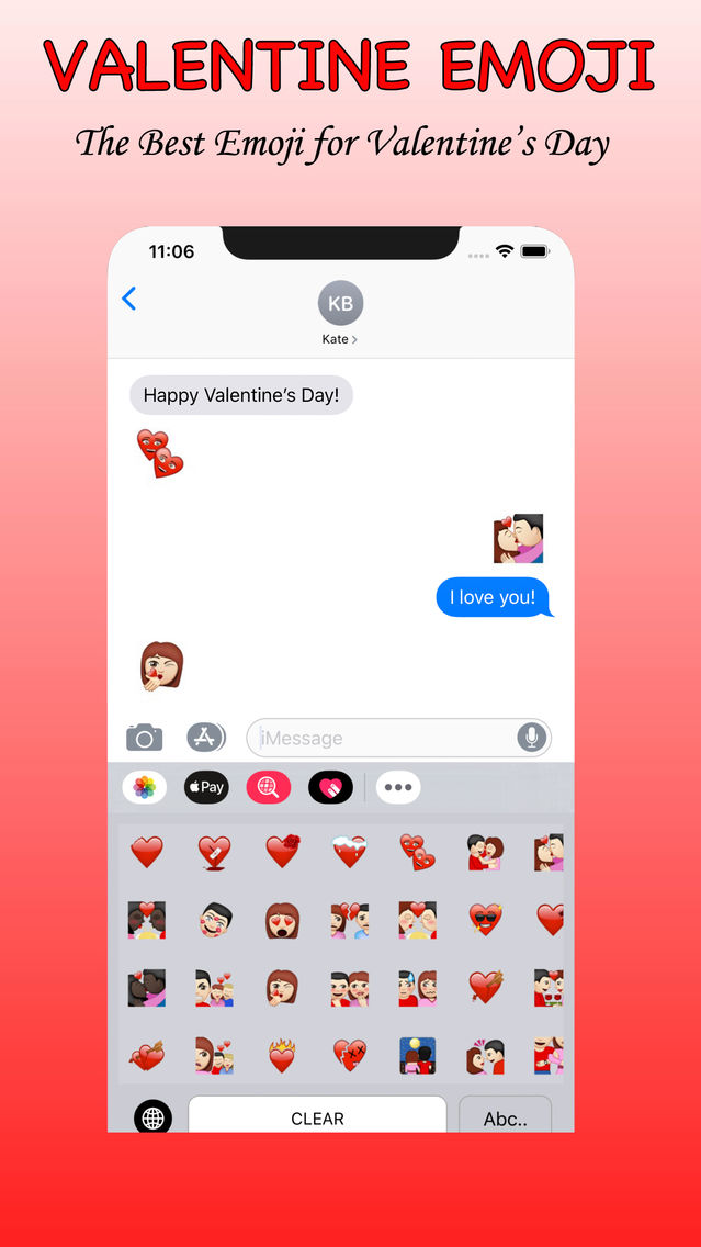 Valentines Day Emojis Love App For Iphone Free Download Valentines Day Emojis Love For Iphone At Apppure