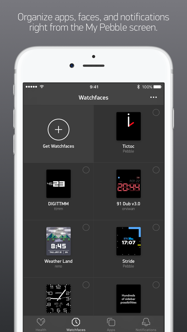 pebble ios