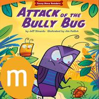 Attack of The Bully Bug - Interactive eBook in English for children with puzzles and learning games