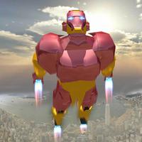Super Hero Rescue Flying Robot