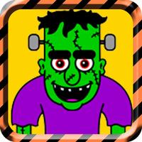 Halloween Frankenstein Drop: Maneuver The Ghostly Beast through this tough, eerie, mysterious, & spooky strategy puzzle game.