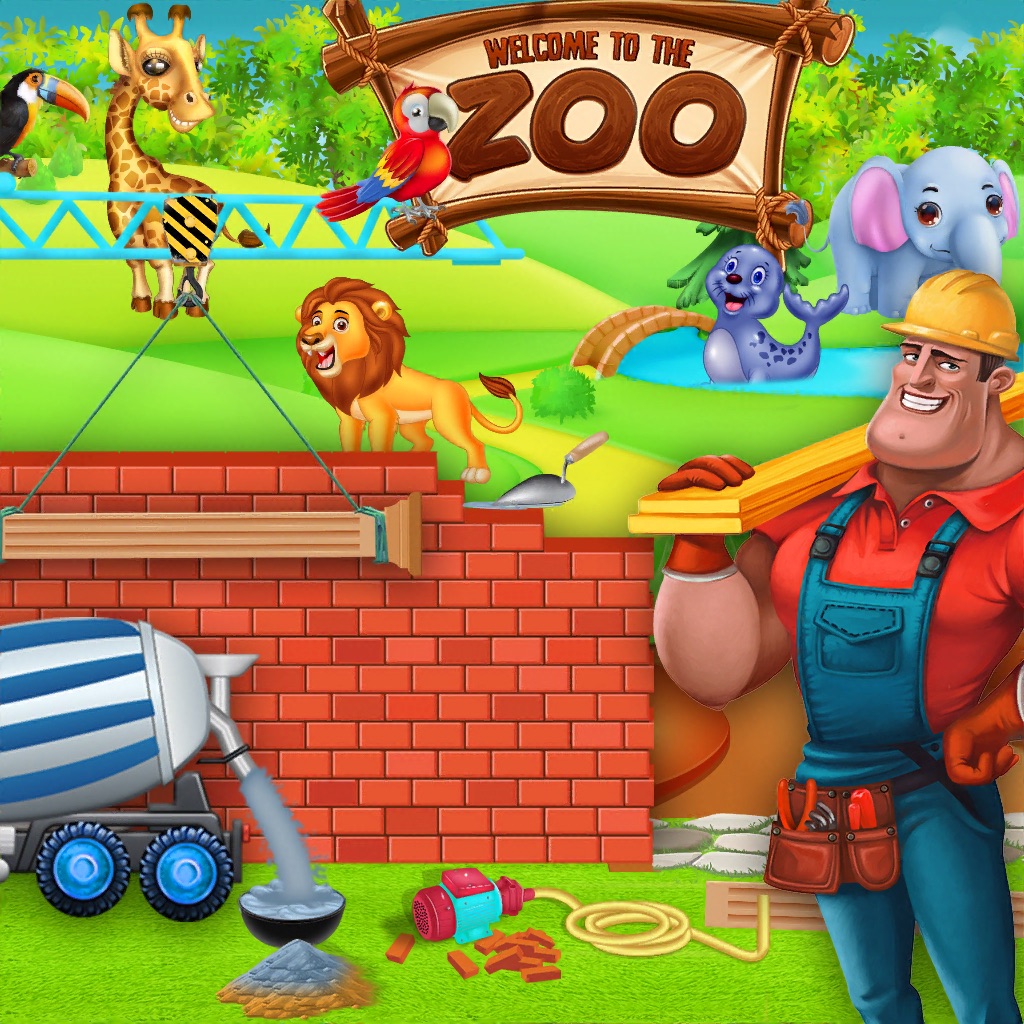 Зоопарк строитель. Zoo Builder.