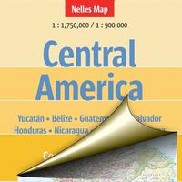 Central America. Tourist map.