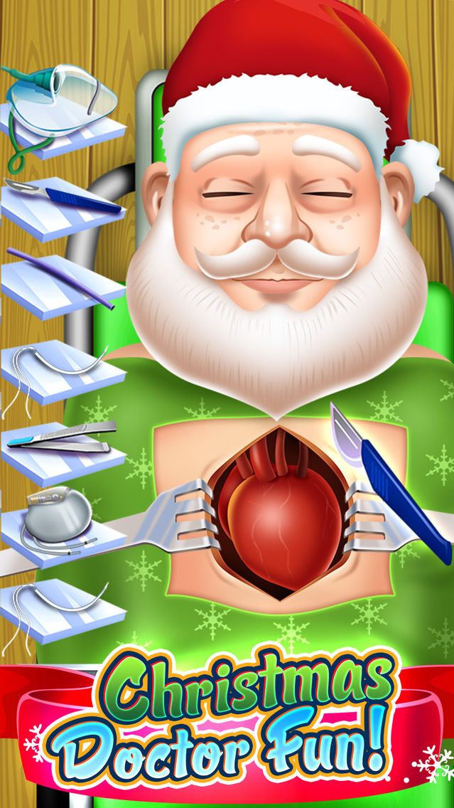 Kids Santa Doctor Surgery Salon Games Boy Girl App For Iphone