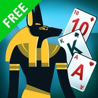 Egypt Solitaire. Match 2 Cards. Card Game Free