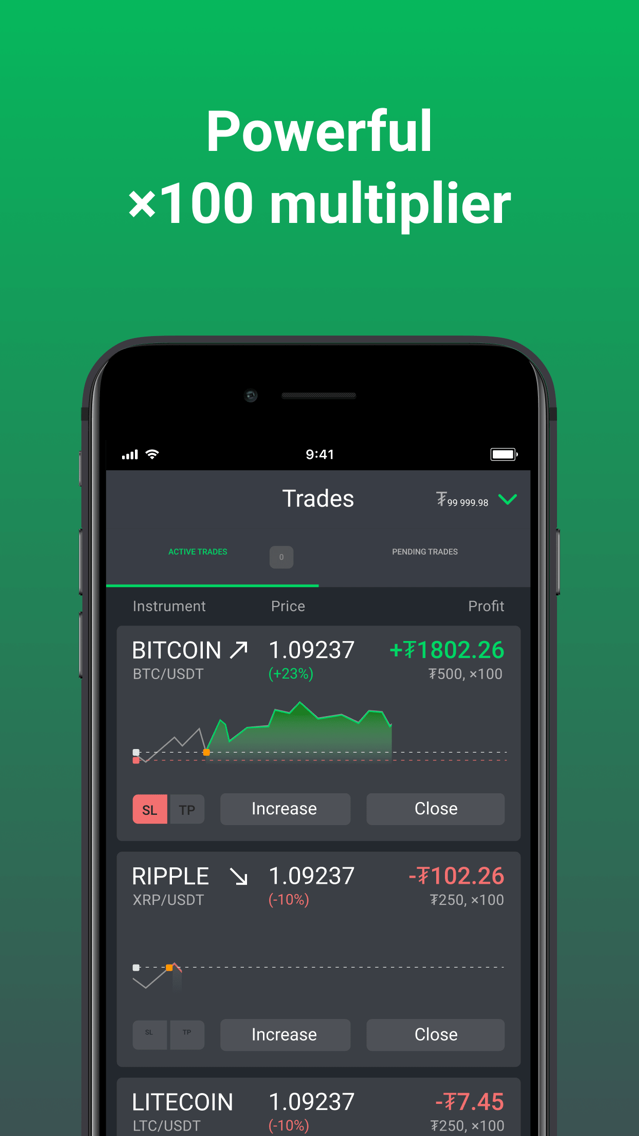 free crypto trading app